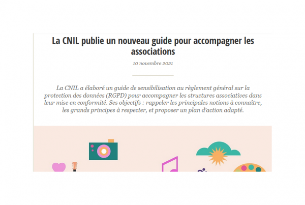 Guide CNIL associations